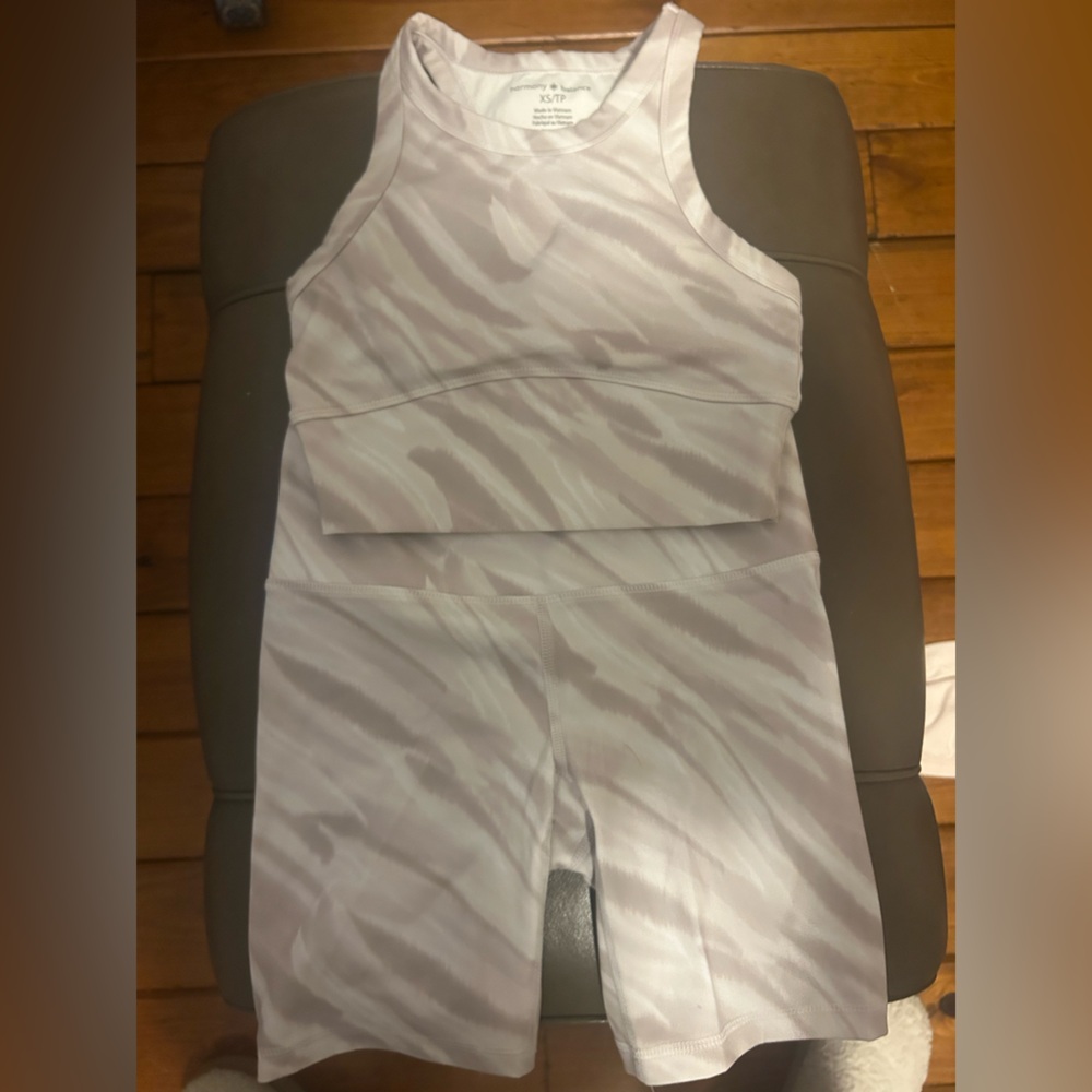 Two piece workout set